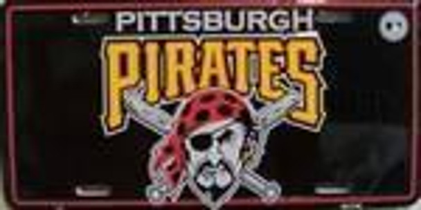 Pittsburgh Pirates MLB Baseball License Plate