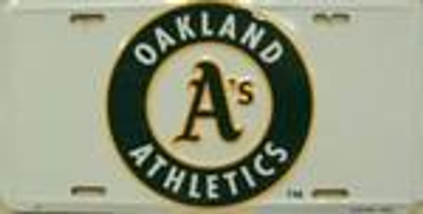 Oakland Athletics A's MLB Baseball License Plate