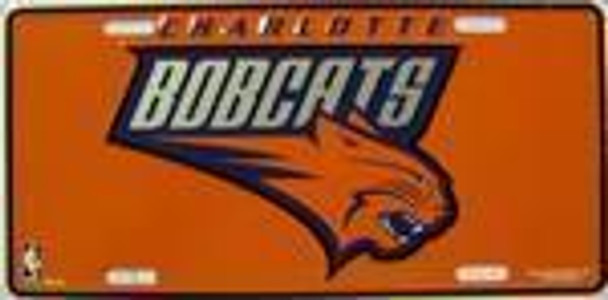 Charlotte Bobcats NBA License Plate