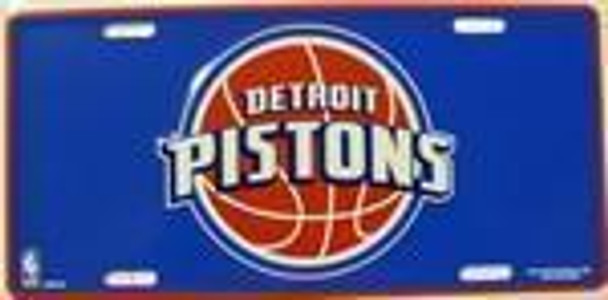 Detroit Pistons NBA License Plate