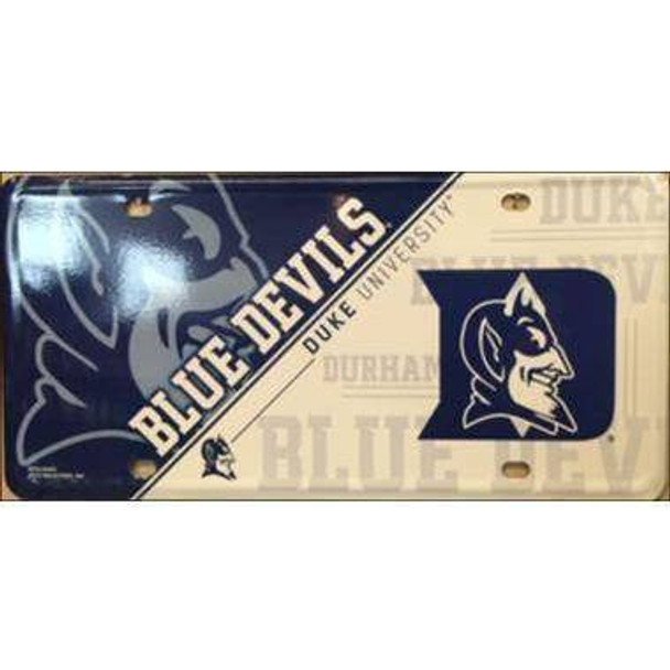 Duke University Blue Devils College License Plate