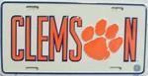 Clemson Tigers - College License Plate