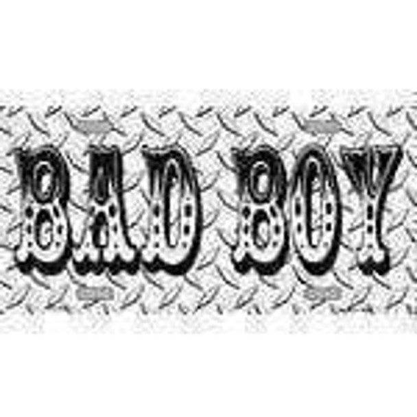 BAD BOY License Plate