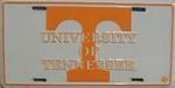 Tennessee T (with lettering) License Plate