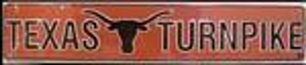 Texas Turnpike Street Sign