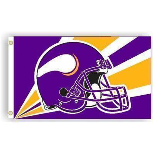 Minnesota Vikings NFL Football Team Flag 3 x 5 ft