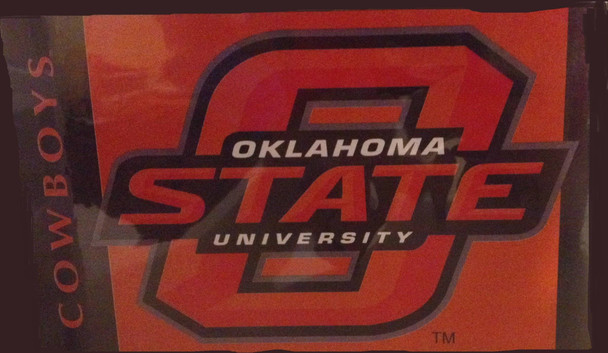Oklahoma State College Football Team Flag 3 x 5 ft