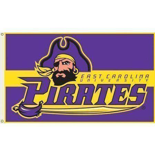 East Carolina University No Quarter Flag 3 x 5 ft