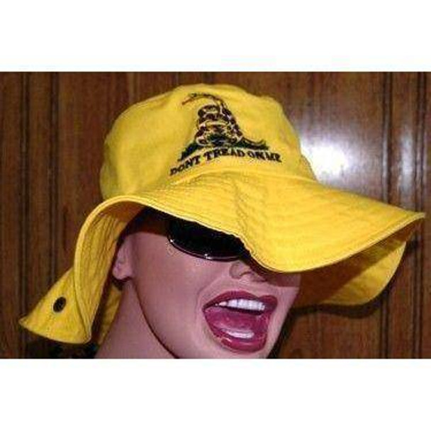 Gadsden Don't Tread on Me Bucket Hat (yellow)