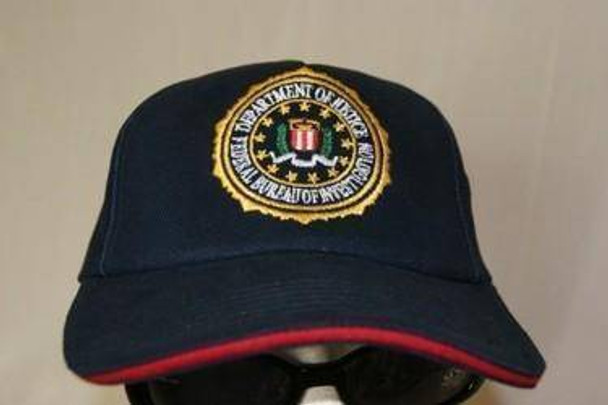 U.S. Department Of Justice Federal Bureau of Investigation Hat