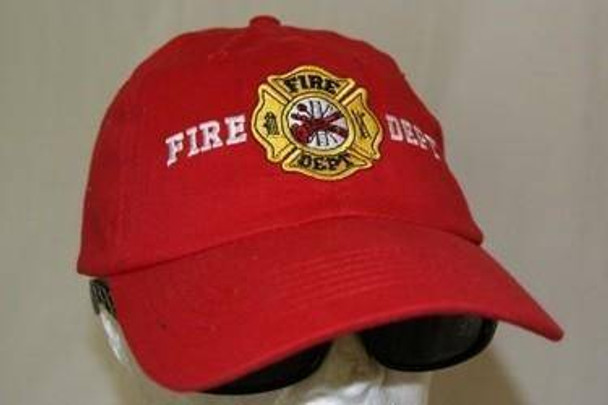 Red Fire Dept. Cap