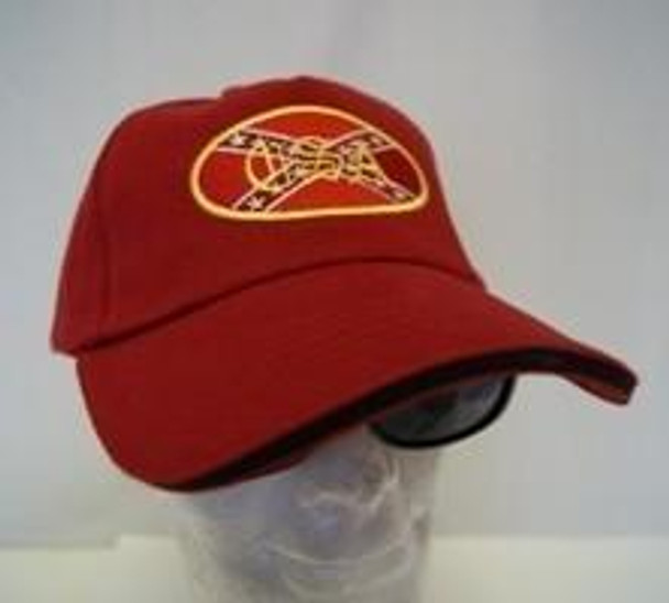 Rebel CSA Oval Cap