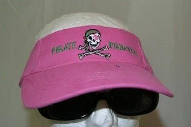 Solid Pink Pirate Visor