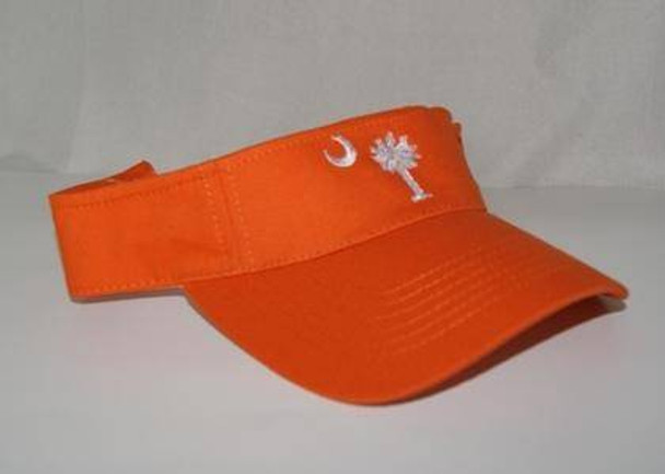 Orange South Carolina Visor