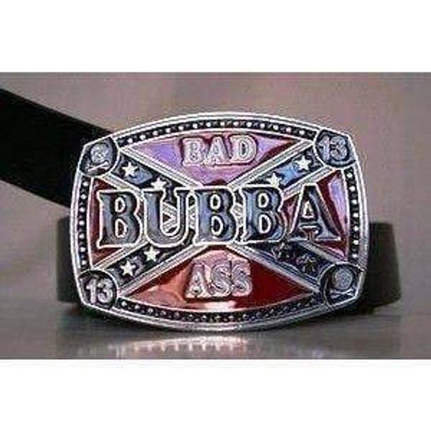 Rebel Bad Ass Bubba Belt Buckle