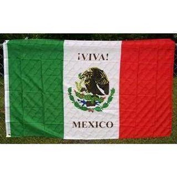 Viva Mexico Flag 3 X 5 ft. Standard