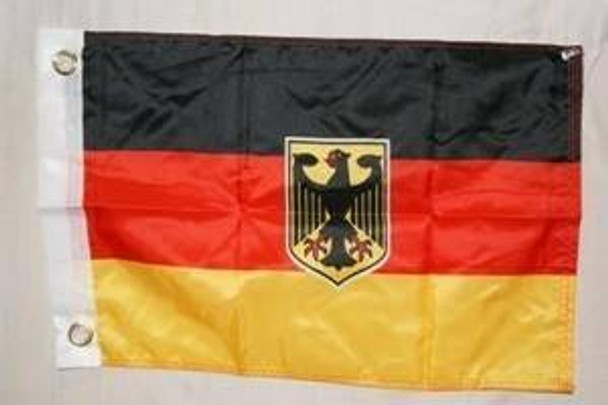 Germany Eagle Flag 12 x 18 inch with grommets