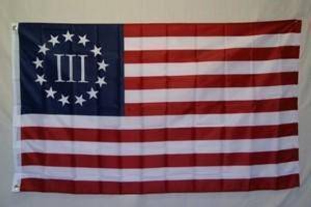 Betsy Ross III (Nyberg) Flag 3x5 ft. Standard