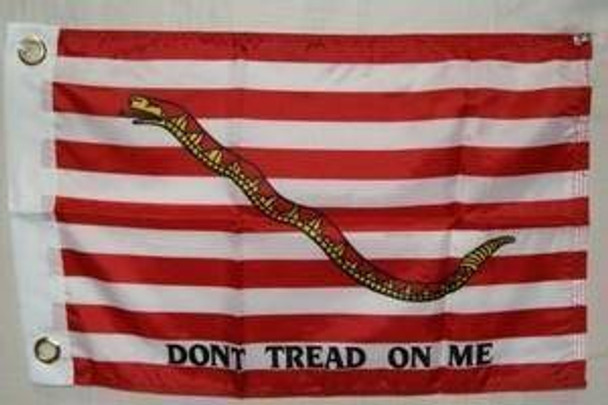 First Navy Jack Flag 12 x 18 inch with grommets