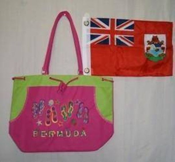 Flip Flop Bermuda Beach Bag
