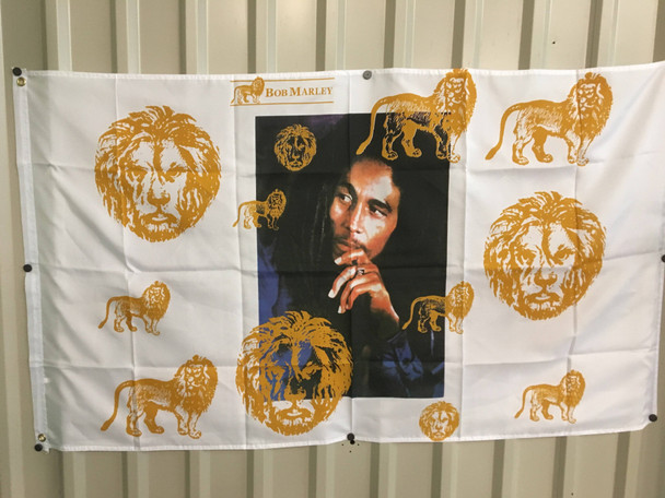 Bob Marley Lions Flag 3x5 ft. Standard