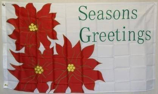 Season's Greetings Flag 3x5 ft. Standard