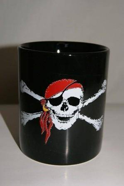 Pirate with Red Hat Mug