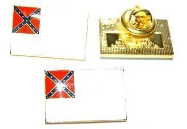 2nd National Confederate Flag Lapel Pin