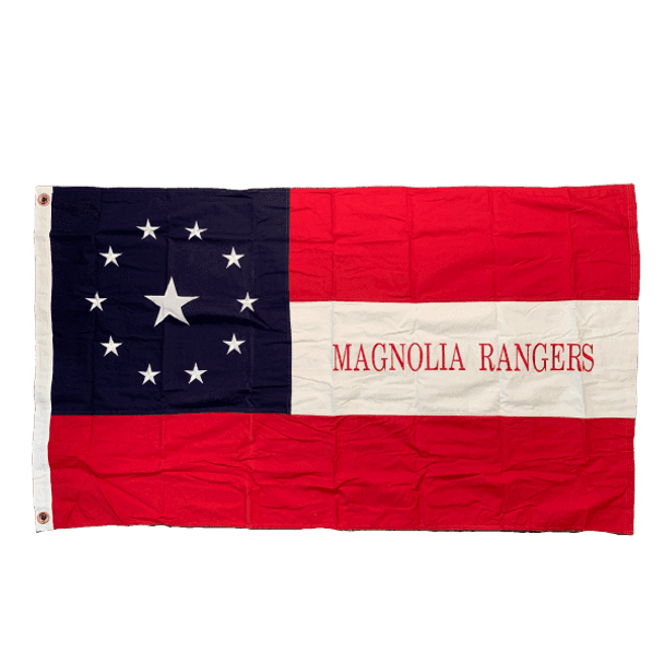 1st Texas Cavalry Magnolia Rangers Cotton Flag 3 x 5 ft.