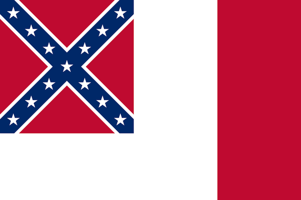 3rd Third National Confederate - Cotton - 2x3 ft.