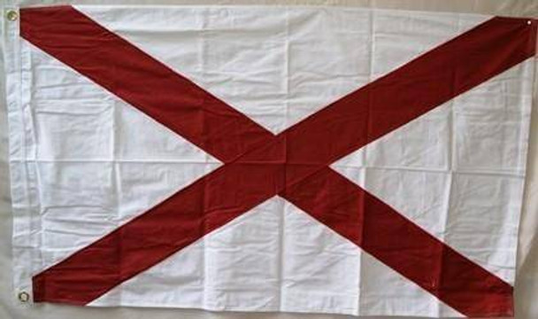 State of Alabama Flag - Cotton 3x5 ft.
