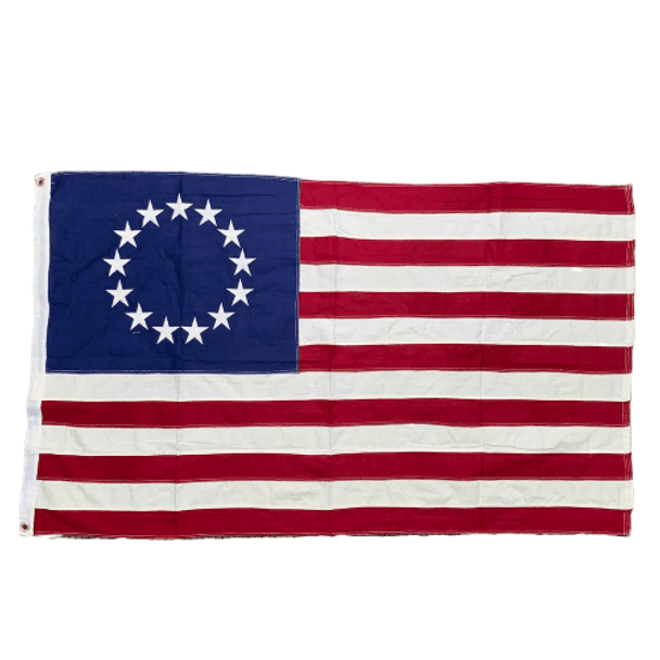 Betsy Ross Flag Cotton 3x5 ft.