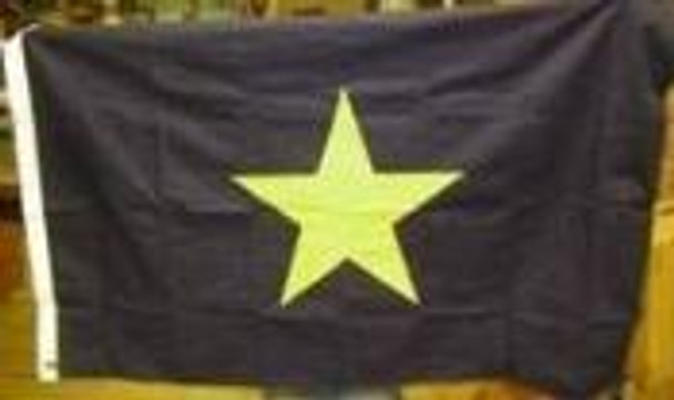 Burnet's Texas Republic Cotton Flag 2x3 ft.