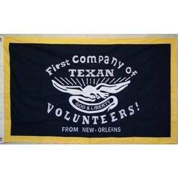 New Orleans Greys Cotton Flag 3 x 5 ft.