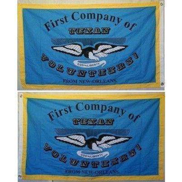 New Orleans, Louisiana Greys Double Sided Cotton Flag 3 x 5 ft.