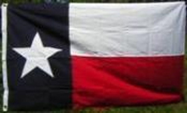 Texas Cotton Flag 6 x 10 ft. with grommets