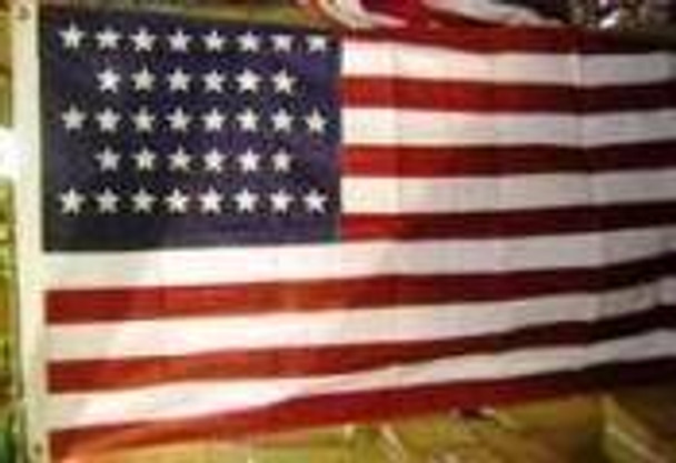 36 Star USA Cotton Flag 3x5 ft 1865-1867