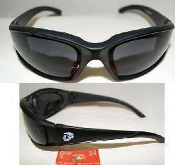 Black Marine Corps Sunglasses