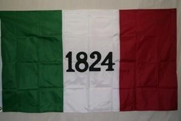 Alamo 1824 Nylon Embroidered Flag