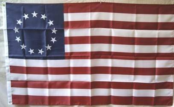 Betsy Ross Flag Nylon Printed Flag 3x5 ft