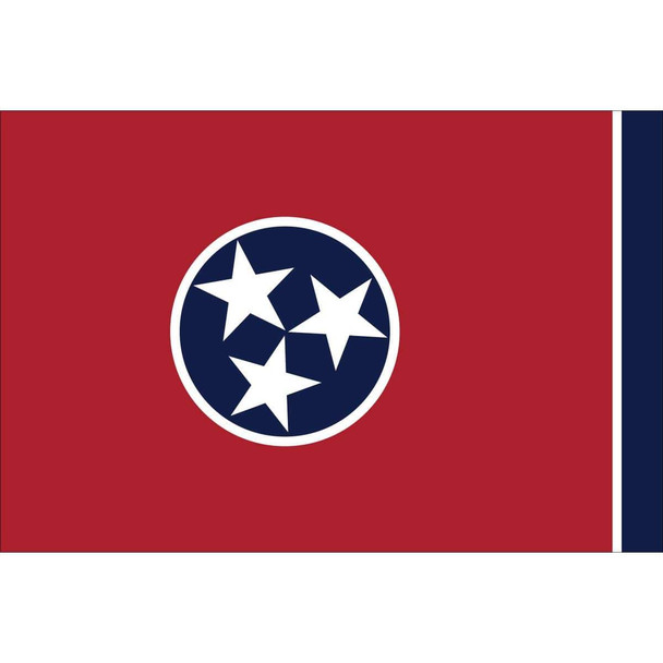 Tennessee Nylon Printed Flag 3 x 5 ft.