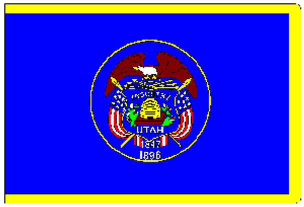 State of Utah Flag 2 X 3 ft. Junior