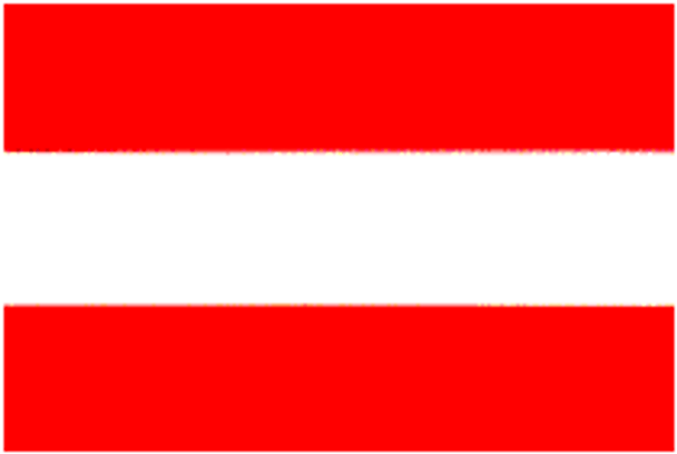 Austria Flag 4 X 6 inch on stick