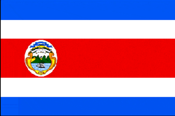 Costa Rica Flag 2 X 3 ft. Junior