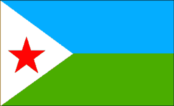 Djibouti Flag 2 X 3 ft. Junior