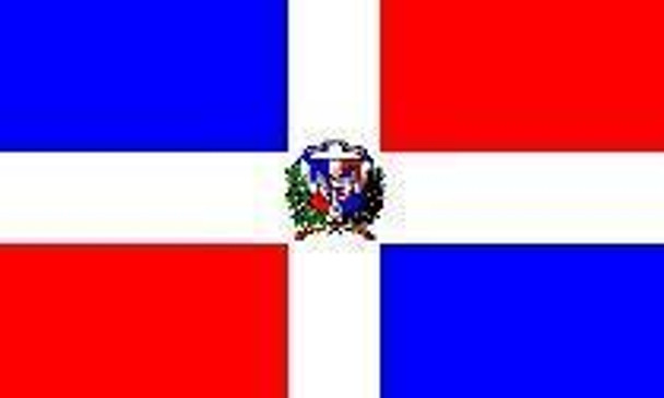 Dominican Republic Flag 4 X 6 Inch pack of 10