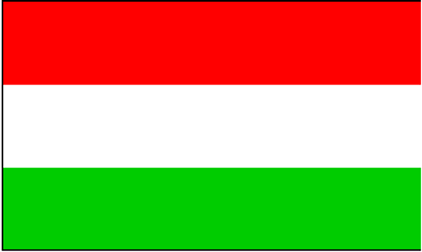 Hungary Flag 4 X 6 Inch pack of 10