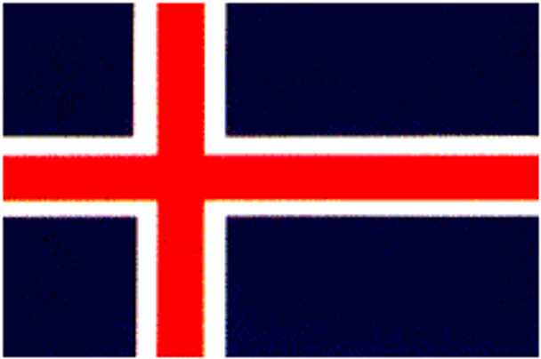 Iceland Flag 4 X 6 Inch pack of 10