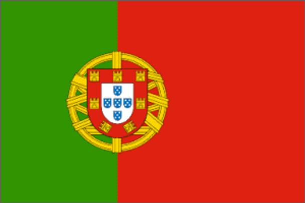 Portugal Flag 4 X 6 Inch pack of 10