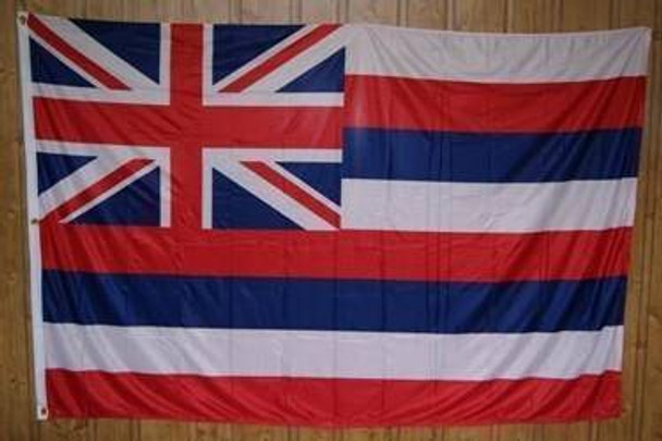 Hawaii Knitted Nylon 5 x 8 Flag